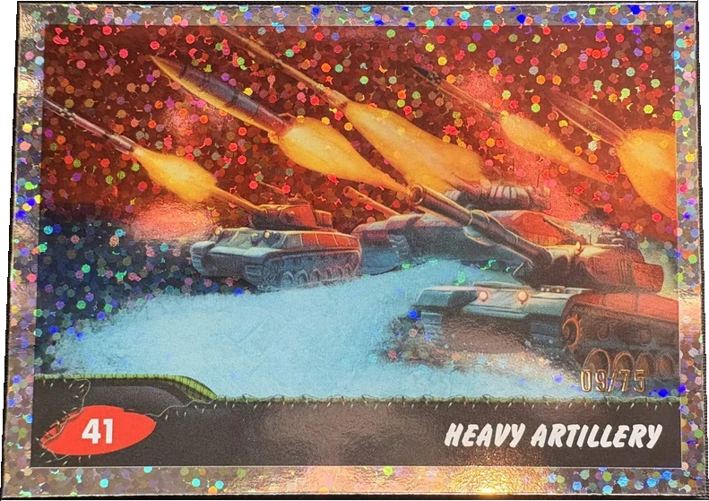 Topps Mars Attacks Heavy Artillery card